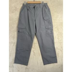 Propper‎ Men’s 38x32 Cargo Pants Gray Tatical Ripstop Elastic Waist Workwear